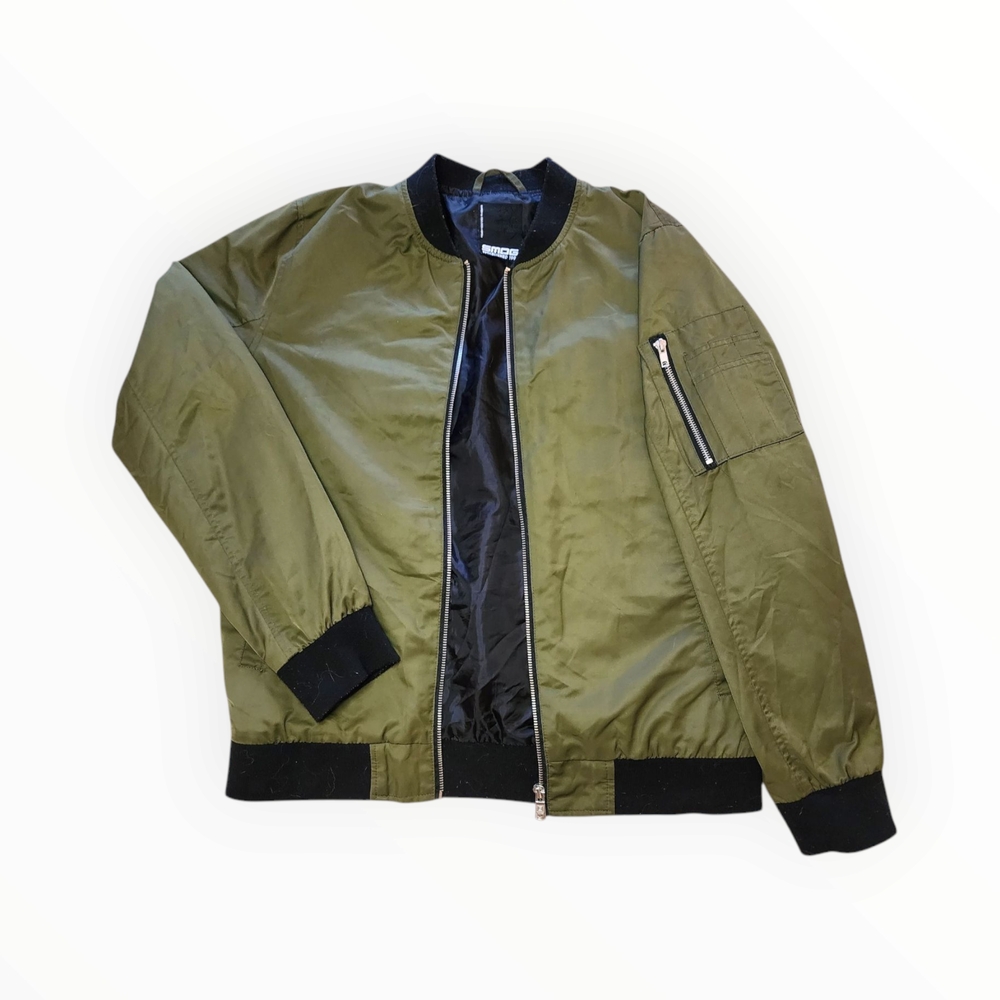 Smog‎ Olive Green Bomber Jacket